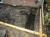 Day 3 - start - footings dug out - view 4