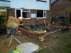 Start of Week 2 Day 2 - Brick laying has started